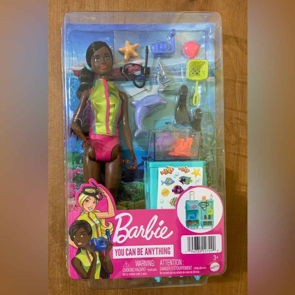 Marine Biologist Barbie, NIB, You Can Be Anything, Ocean